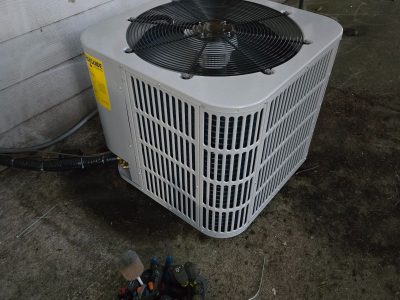 Outdoor AC Condenser Unit Installation